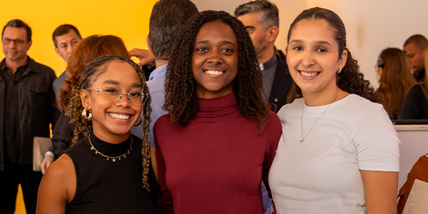Juliana Marques, Camilly Ferreira e Julia Vilela