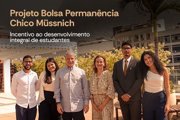 Projeto Bolsa Permanência Chico Müssnich — estudantes e equipe